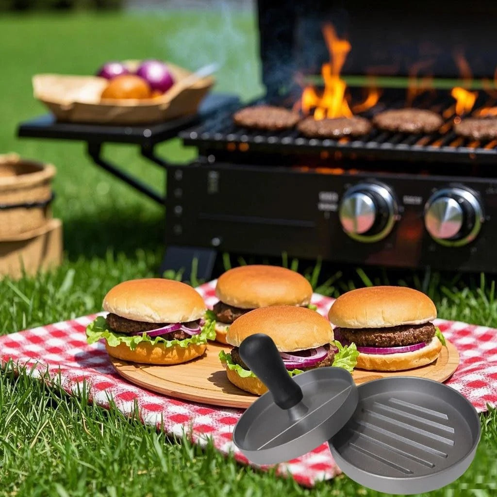 🍔 Molde Prensa para Hamburguesas Caseras