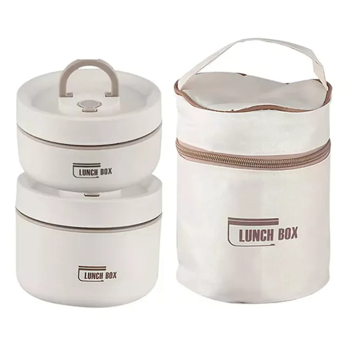 Lonchera Térmica Doble 420 ml + 520 ml con Bolso