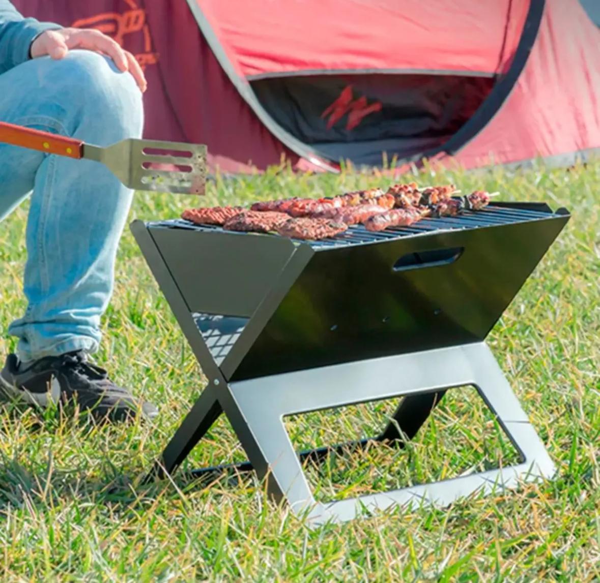Parrilla Plegable Portátil 44x36x28cm